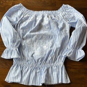 White House Black Market off shoulder top